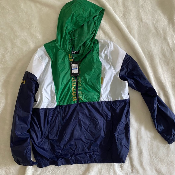 Under Armour Other - Mens Under Armour Notre Dame windbreaker jacket